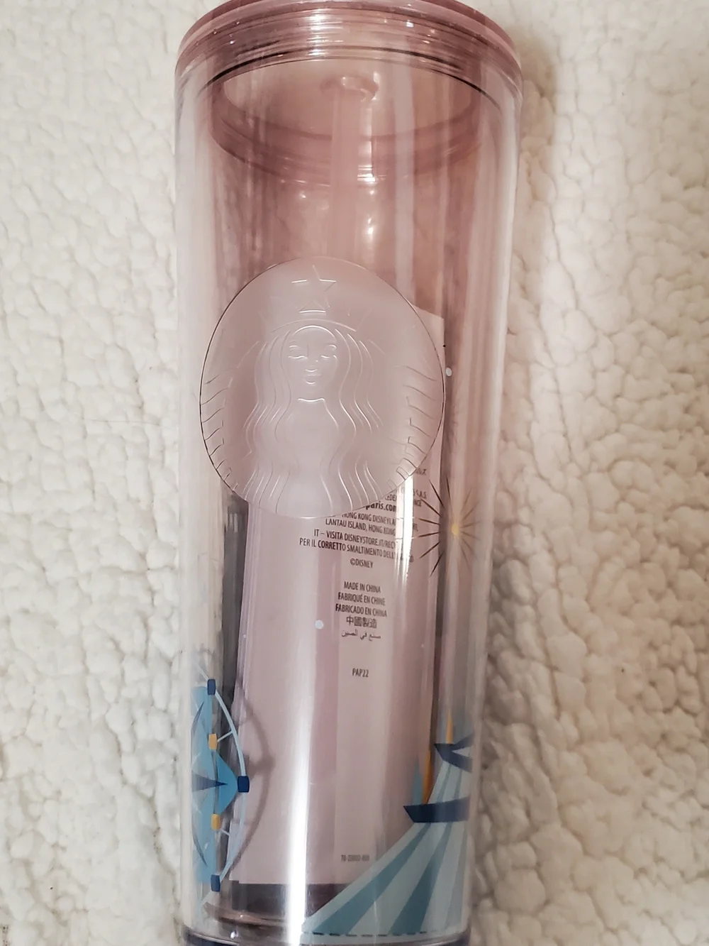 Disneyland Starbucks Sleeping Beauty Castle Tumbler